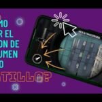 Configuración de botones de volumen para disparar (Gatillos físicos)