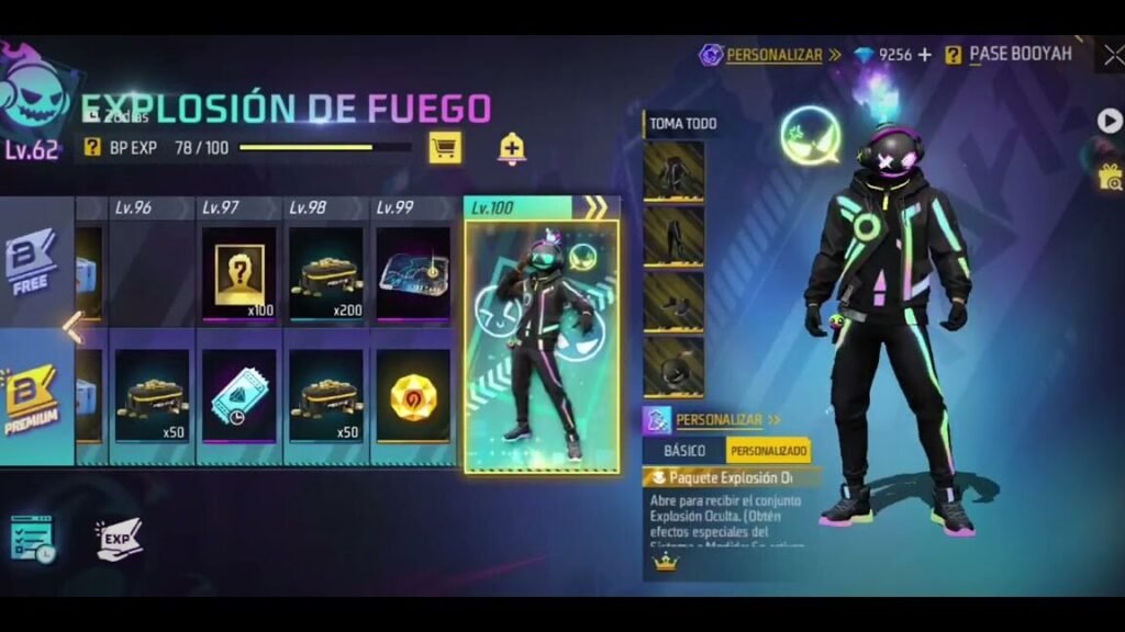 guia-de-medallas-del-pase-booyah-como-llegar-al-nivel-100-rapido