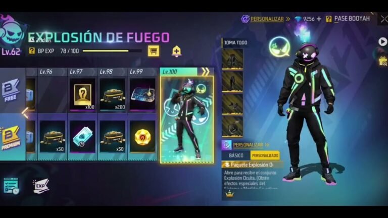 guia-de-medallas-del-pase-booyah-como-llegar-al-nivel-100-rapido