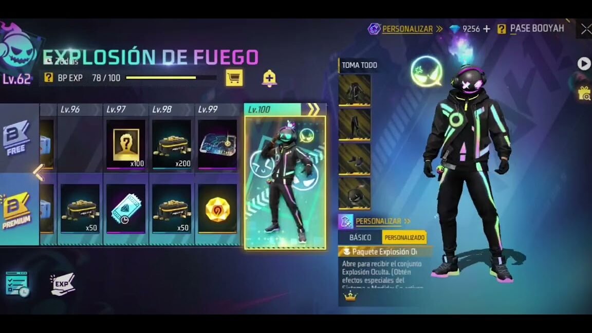 guia-de-medallas-del-pase-booyah-como-llegar-al-nivel-100-rapido