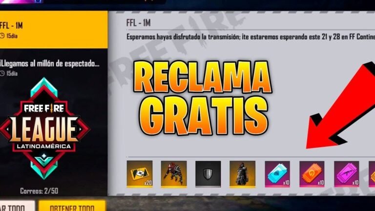 recompensas-por-ver-la-free-fire-league-en-vivo