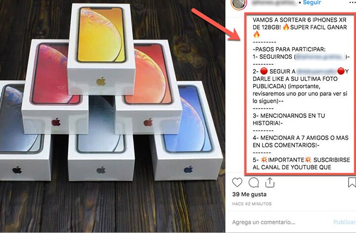 sorteos-de-youtubers-como-identificar-los-reales-de-las-estafas