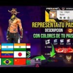 Cómo poner el nombre de tu país con código de colores