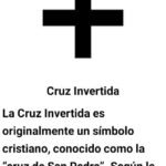 Cómo poner el símbolo de la cruz invertida
