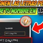 Letras pequeñas y superíndices para nicks de Free Fire