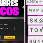 Nombres cortos de 3 y 4 letras para Free Fire (Disponibles)