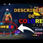 Nombres de Free Fire inspirados en colores (Red, Blue, Dark)