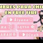 Nombres para Free Fire mujer: Estilos kawaii, rudos y únicos