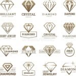 Símbolos de diamantes y joyas para nicks lujosos