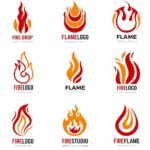 Símbolos de fuego y llamas para nicks ardientes
