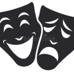 Símbolos de máscaras y teatro para nicks