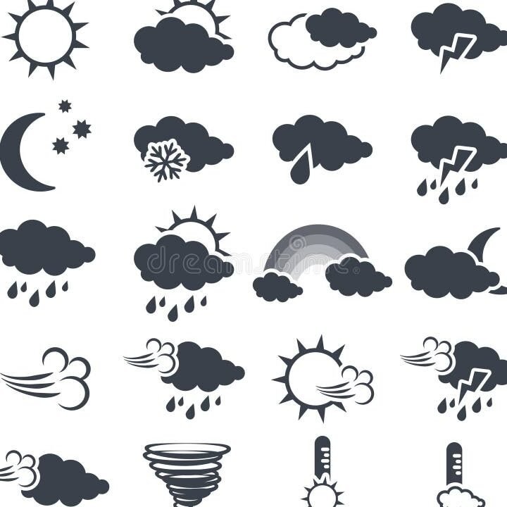 simbolos-de-nubes-y-lluvia-para-nicks-melancolicos